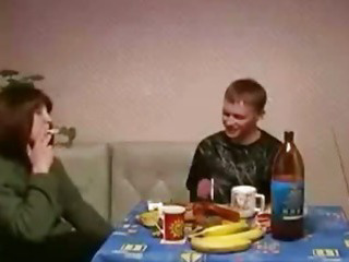 Russian Mature Mom and Son Sex
