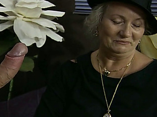 german mature granny widow fucked hard